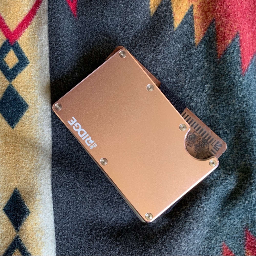Rose Gold Pocket Wallet